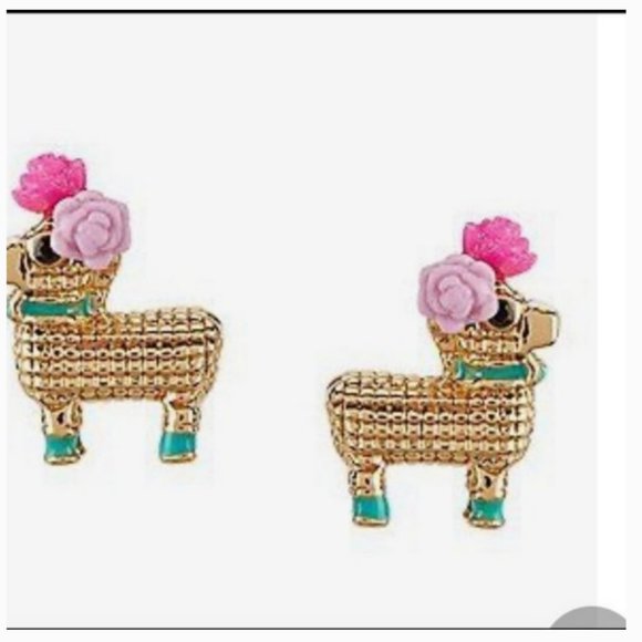 kate spade Piñata Stud Earrings nwot - Picture 3 of 4